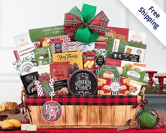 Holiday Delight Gift Basket Free Shipping